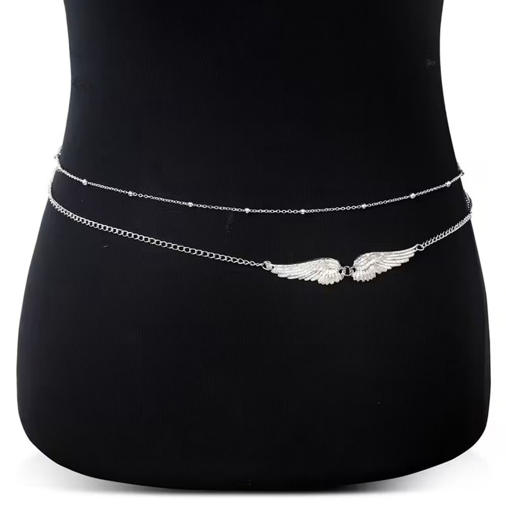 สร้อยคอรูปปีกสองชั้น ดีไซน์หรู - Body Jewelry For You บทวิจารณ์และราคา