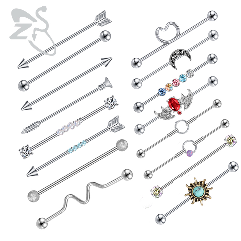 ZS 1PC เหล็กผ่าตัดค้างคาวอุตสา - Body Jewelry Surgical Steel บทวิจารณ์และราคา