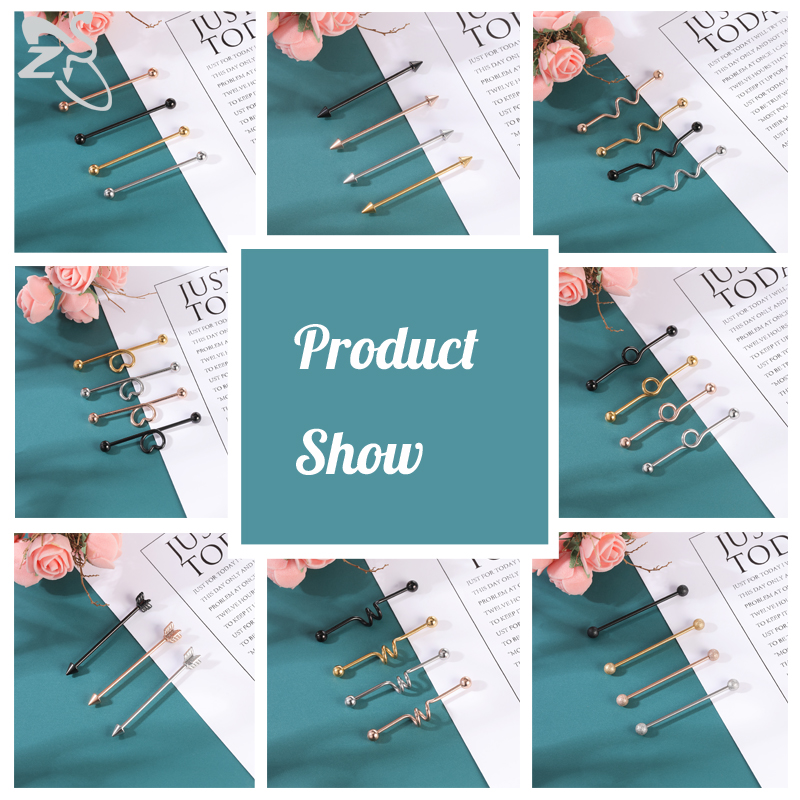 ZS 1PC เหล็กผ่าตัดค้างคาวอุตสา - Body Jewelry Surgical Steel บทวิจารณ์และราคา