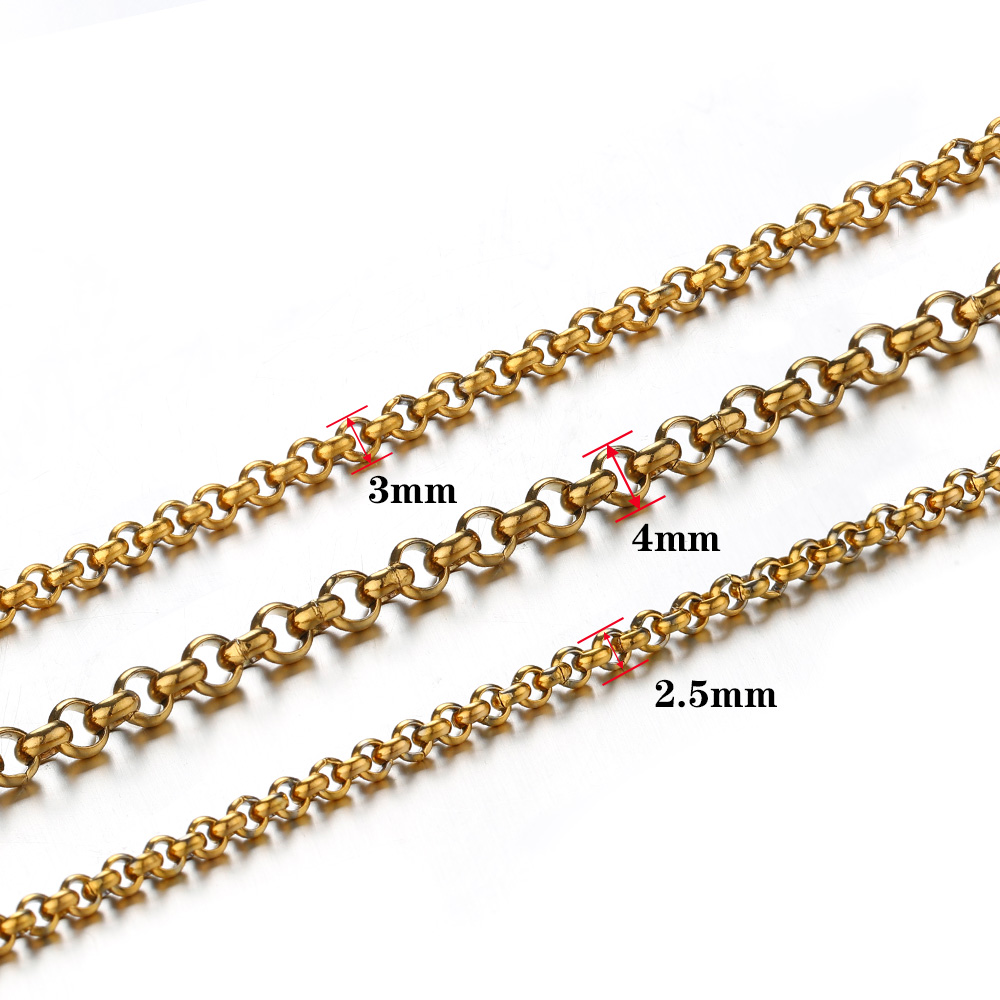 โซ่สแตนเลสรูปตัวโอขนาดเล็ก 1 เ - Body Jewelry Necklace บทวิจารณ์และราคา