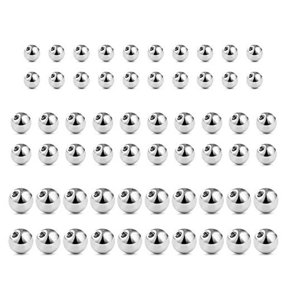Wkoud อะไหล่ลูกบอลเหล็กแหลมสำห - Body Jewelry Replacement Ball บทวิจารณ์และราคา