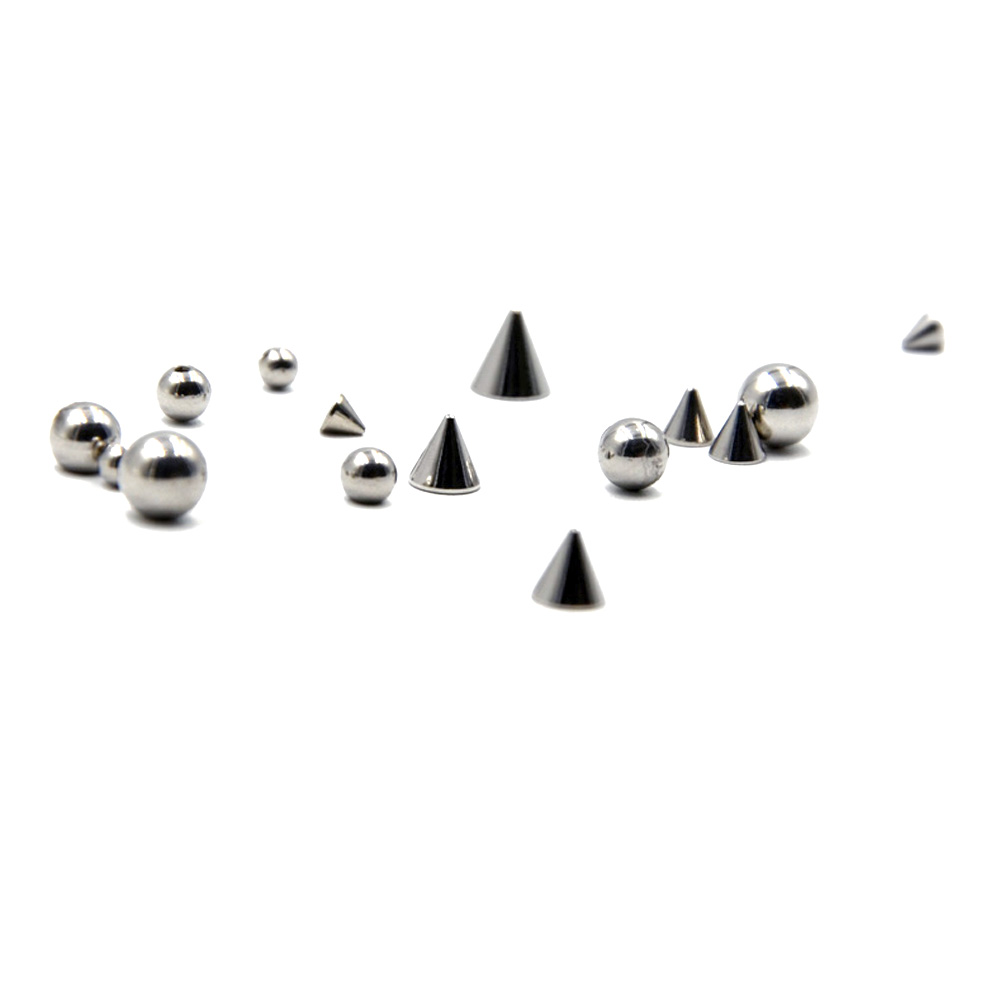 100 ชิ้น/ล็อตเหล็ก 14G 16G เจา - Body Jewelry Replacement Ball บทวิจารณ์และราคา