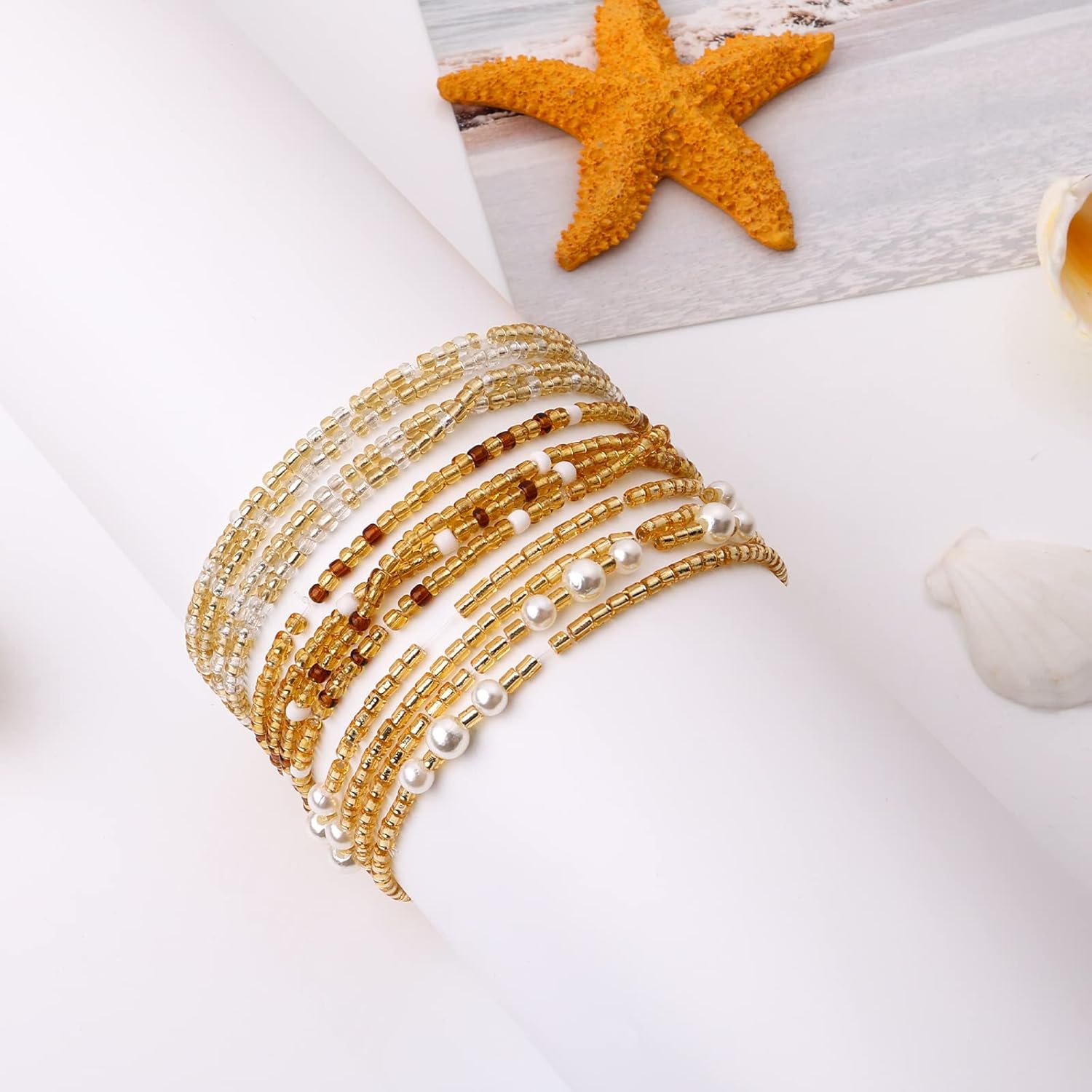 ลูกปัดคาดเอวสำหรับผู้หญิง ลูกป - Body Jewelry For You บทวิจารณ์และราคา