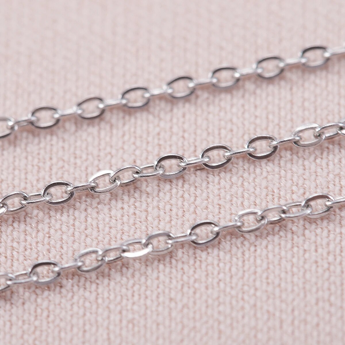 โซ่สแตนเลสทรงโอขนาด 10 เมตร สำ - Body Jewelry Necklace บทวิจารณ์และราคา