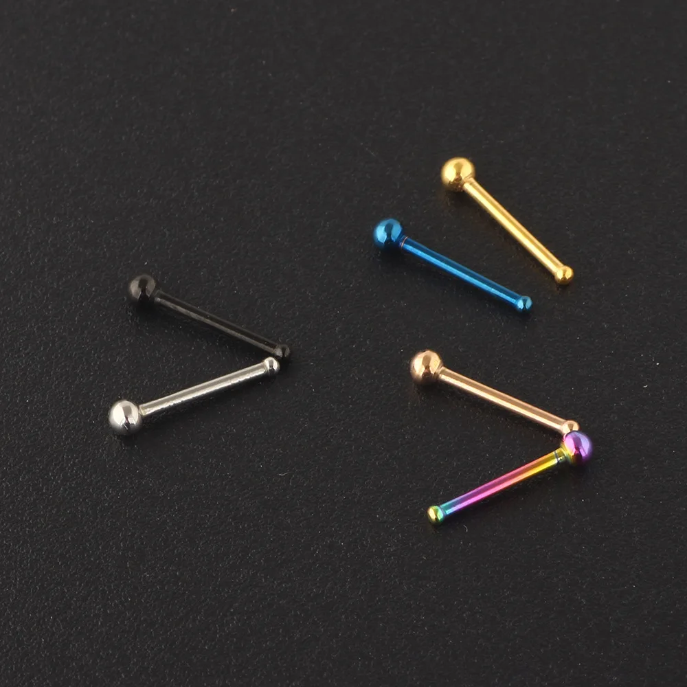6 ชิ้น 20G สกรูเกลียวสำหรับเจา - Body Jewelry Surgical Steel บทวิจารณ์และราคา