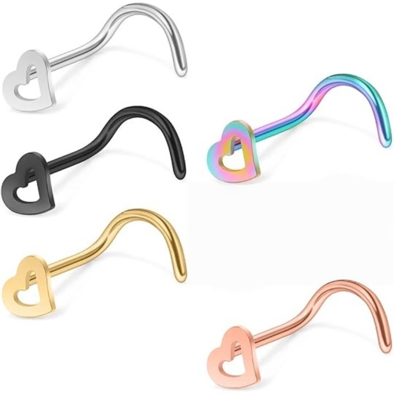 5 ชิ้น 20G สเตนเลสเกรดศัลยกรรม - Body Jewelry Surgical Steel บทวิจารณ์และราคา