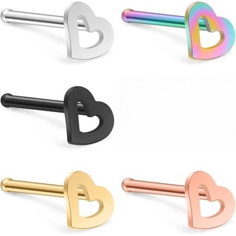 5 ชิ้น 20G สเตนเลสเกรดศัลยกรรม - Body Jewelry Surgical Steel บทวิจารณ์และราคา