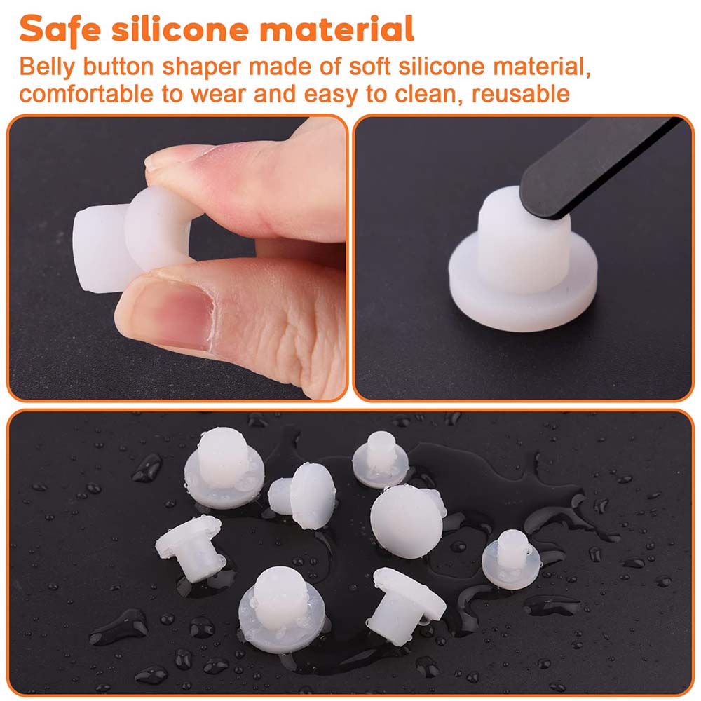 1PC ซิลิโคน Belly ปุ่มปลั๊ก Na - Body Jewelry Repair บทวิจารณ์และราคา
